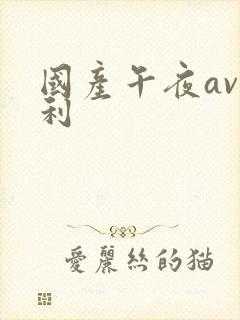 国产午夜av福利