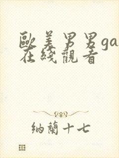 欧美男男gay在线观看封面