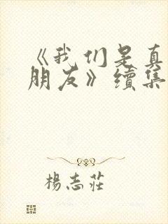 《我们是真正的朋友》续集