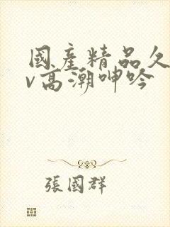 国产精品久久av高潮呻吟