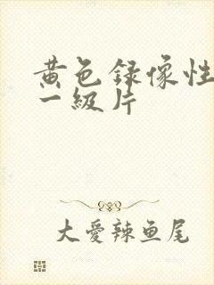 黄色录像性生活一级片