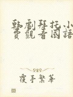 韩剧拜托小姐免费观看国语版全集