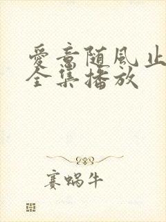 爱意随风止短剧全集播放