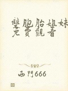 双胞胎姐妹高清免费观看