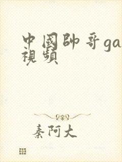 中国帅哥gay视频封面