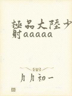 极品大陆少妇内射aaaaa