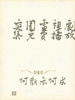 突围电视剧45集免费播放西瓜