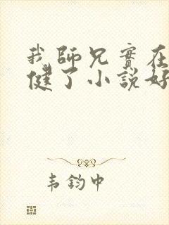 我师兄实在太稳健了小说好看在哪里看封面