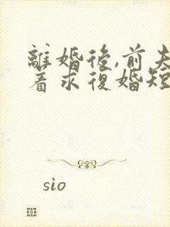 离婚后,前夫哭着求复婚短剧封面