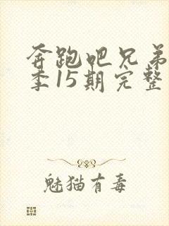 奔跑吧兄弟第一季15期完整版