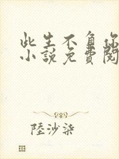 此生不负你情深小说免费阅读