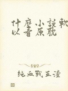 什么小说软件可以看原耽