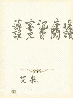 薄宴沉唐暖宁小说免费阅读