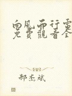 向风而行电视剧免费观看全集九集