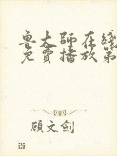 鲁大师在线观看免费播放第二季