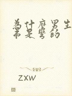 为什么男生的弟弟是弯的封面