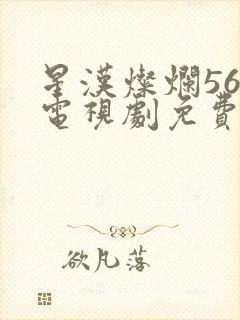 星汉灿烂56集电视剧免费看全集