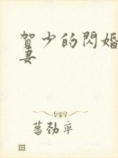 贺少的闪婚暖妻妻