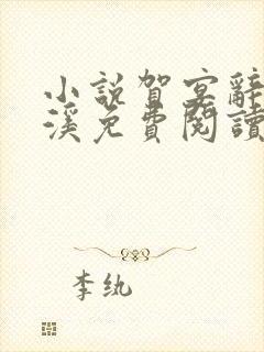 小说贺宴辞颜以溪免费阅读封面