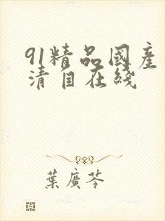 91精品国产高清自在线