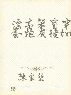 漂亮笨宝穿成坏蛋炮灰后txt封面