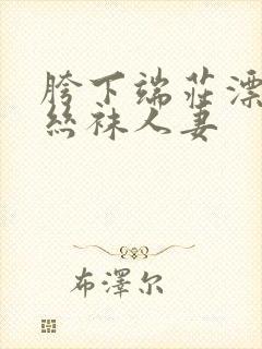 胯下端庄漂亮的丝袜人妻