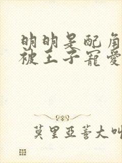 明明是配角,但被王子宠爱