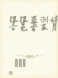 狠狠亚洲婷婷综合色香五月