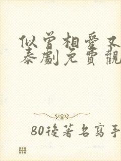 似曾相爱又归来泰剧免费观看