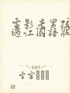 电影老男孩猛龙过江国语版高清封面