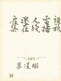 夜迷人电视剧全集在线播放免费观看