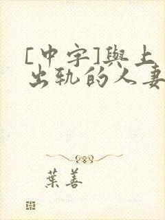 [中字]与上司出轨的人妻