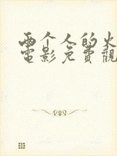 两个人的火山 电影免费观看