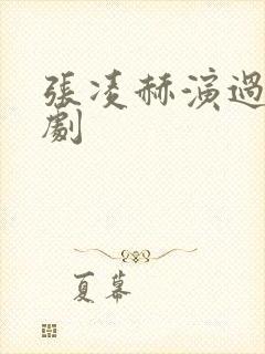 张凌赫演过哪些剧