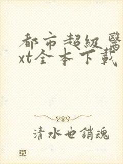 都市超级医圣txt全本下载