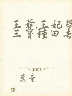 王爷,王妃带着三宝种田去了免费阅读