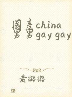 国产china男男gay gay网站