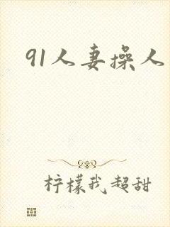 91人妻操人妻