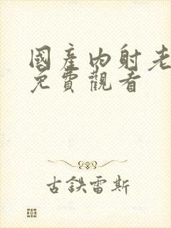 国产内射老熟女免费观看