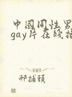 中国同性男男黄gay片在线播放