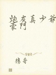 炮灰真少爷嫁了豪门