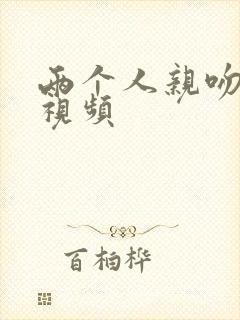 两个人亲吻戏的视频