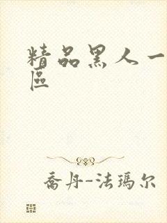 精品黑人一区三区