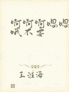 啊啊啊嗯嗯哦哦哦不要封面