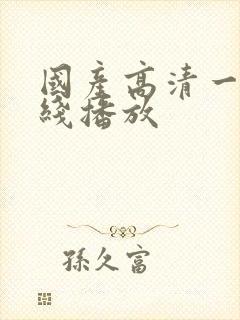 国产高清一级在线播放