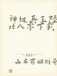 神级兵王陆轩txt八零下载