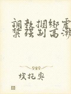 调教捆绑震动失禁强制高潮