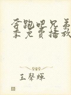 奔跑吧兄弟第九季免费播放完整版封面