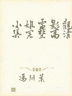 小姐电影观看全集完整高清免费