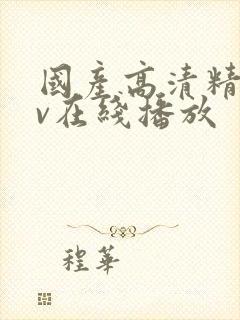 国产高清精品av在线播放